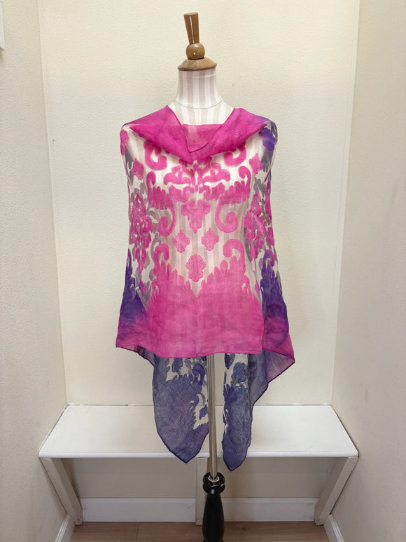 Spain In America Poncho - PRINT 16