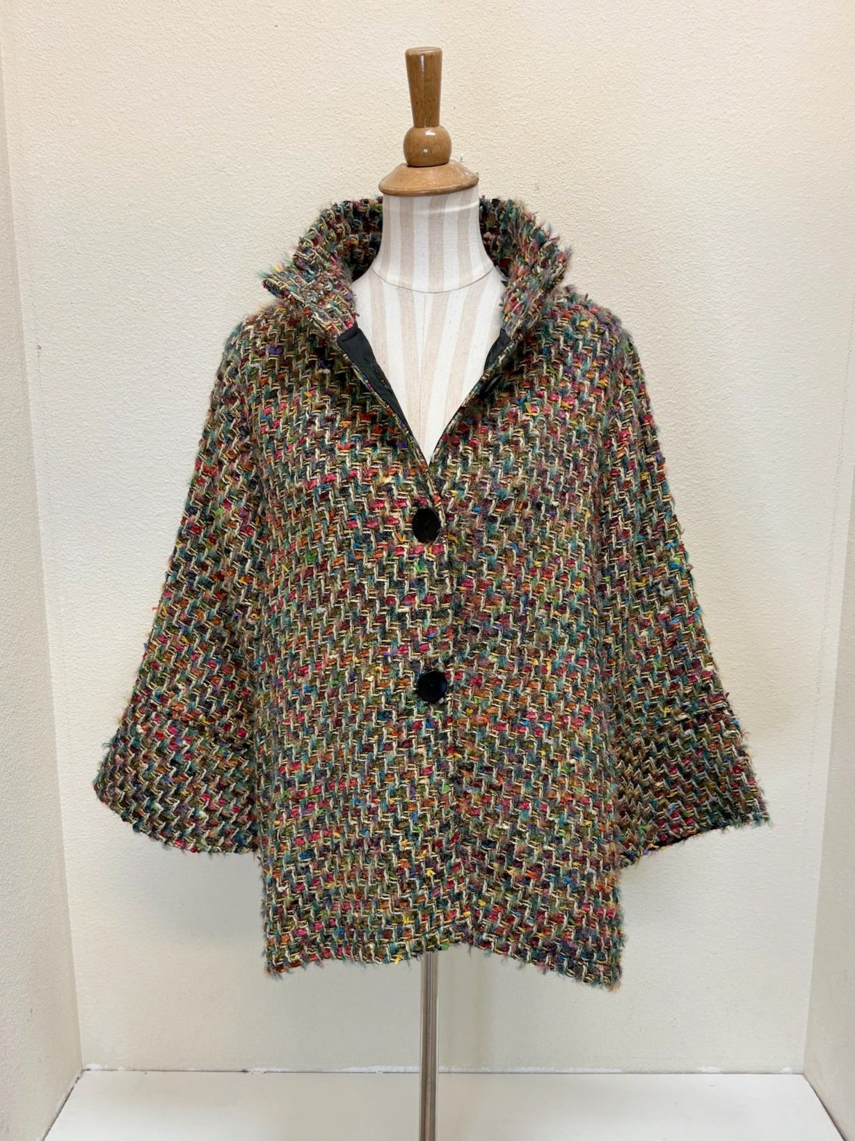 DAMEE RAINBOW TWEED JKT - 4980-MLT