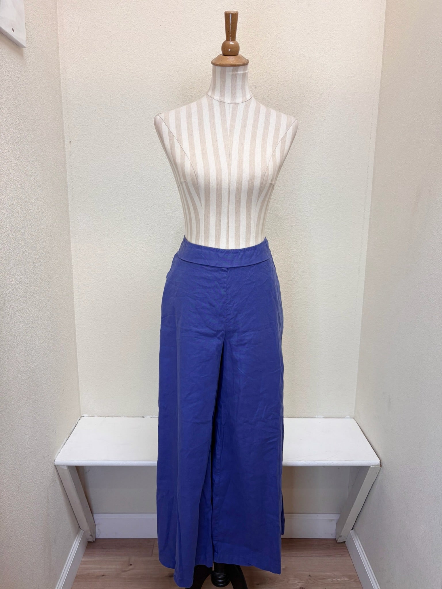 CUT LOOSE - Linen Tencel Flare Pant - 5452405