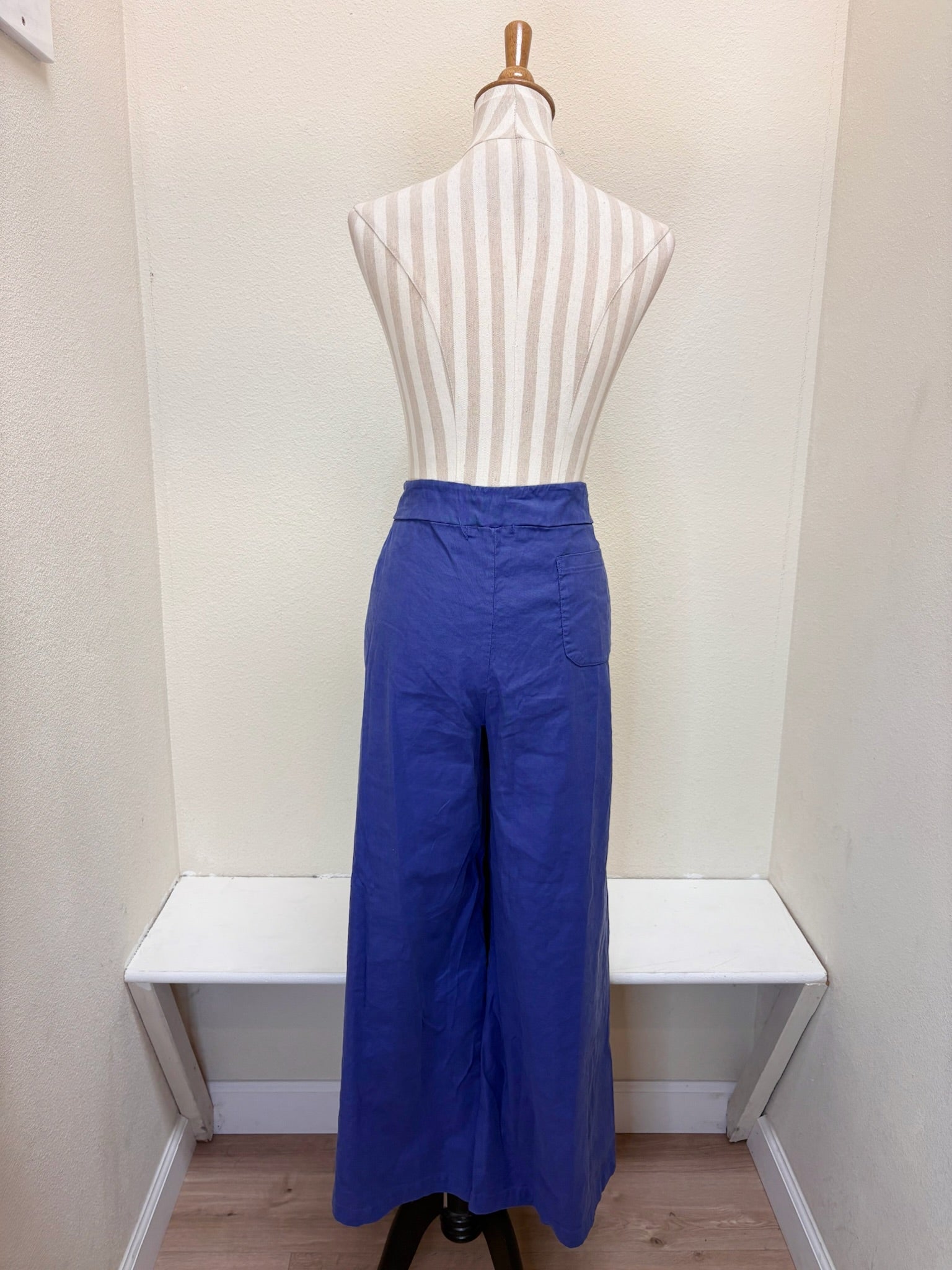 CUT LOOSE - Linen Tencel Flare Pant - 5452405