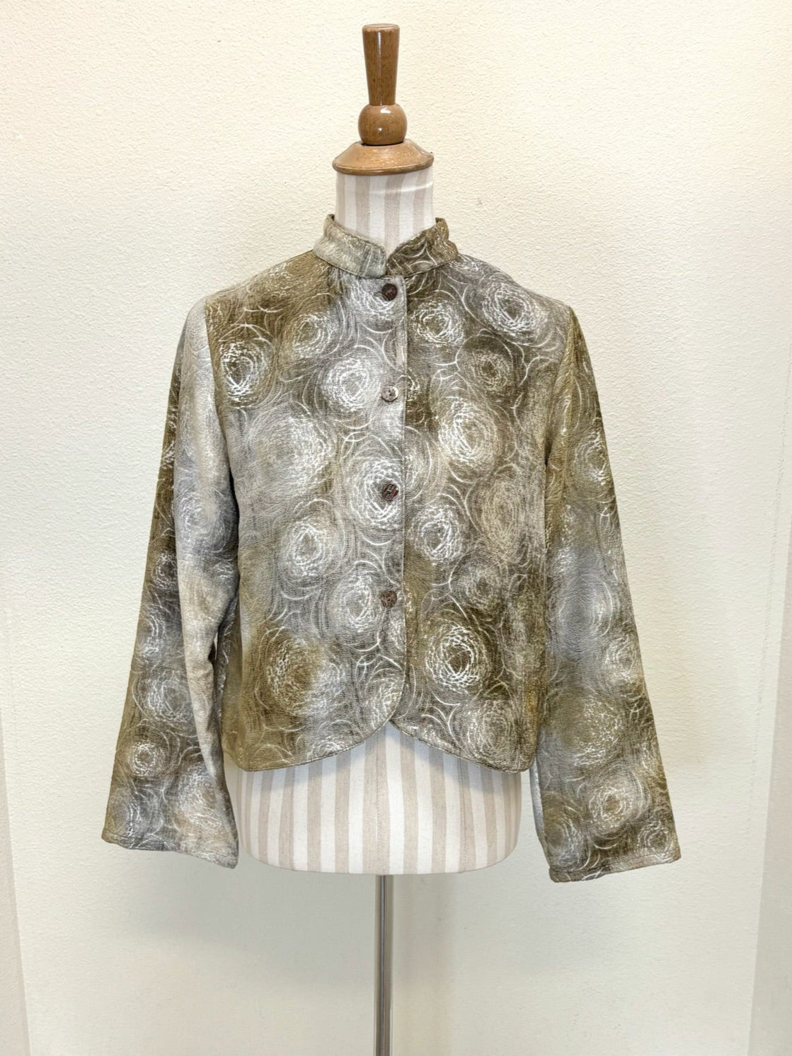 Bryn Walker CROP MANDARIN - 47174 - OLIVA - XS ONLY