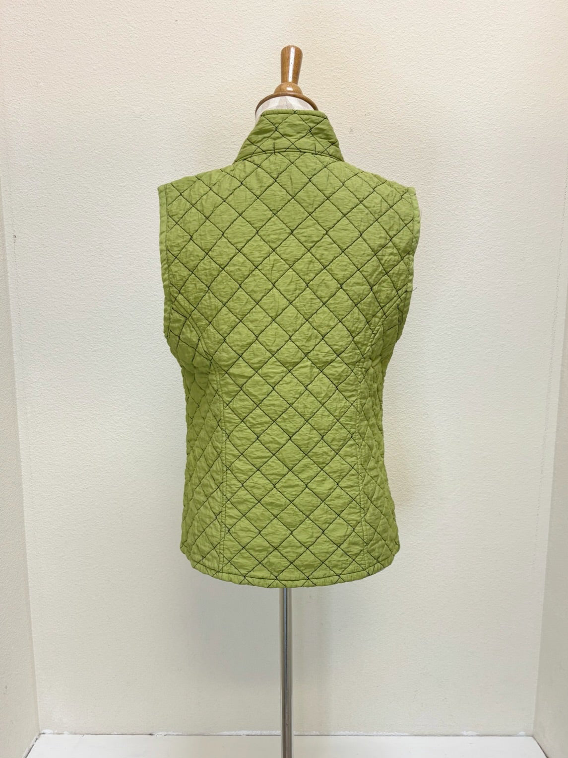 CUT LOOSE Quilted Parachute Zip Front Vest - 6595655