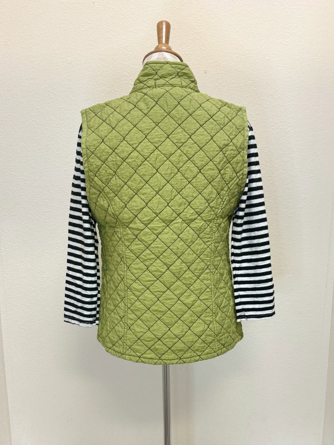 CUT LOOSE - Quilted Parachute Zip Vest - 6595655