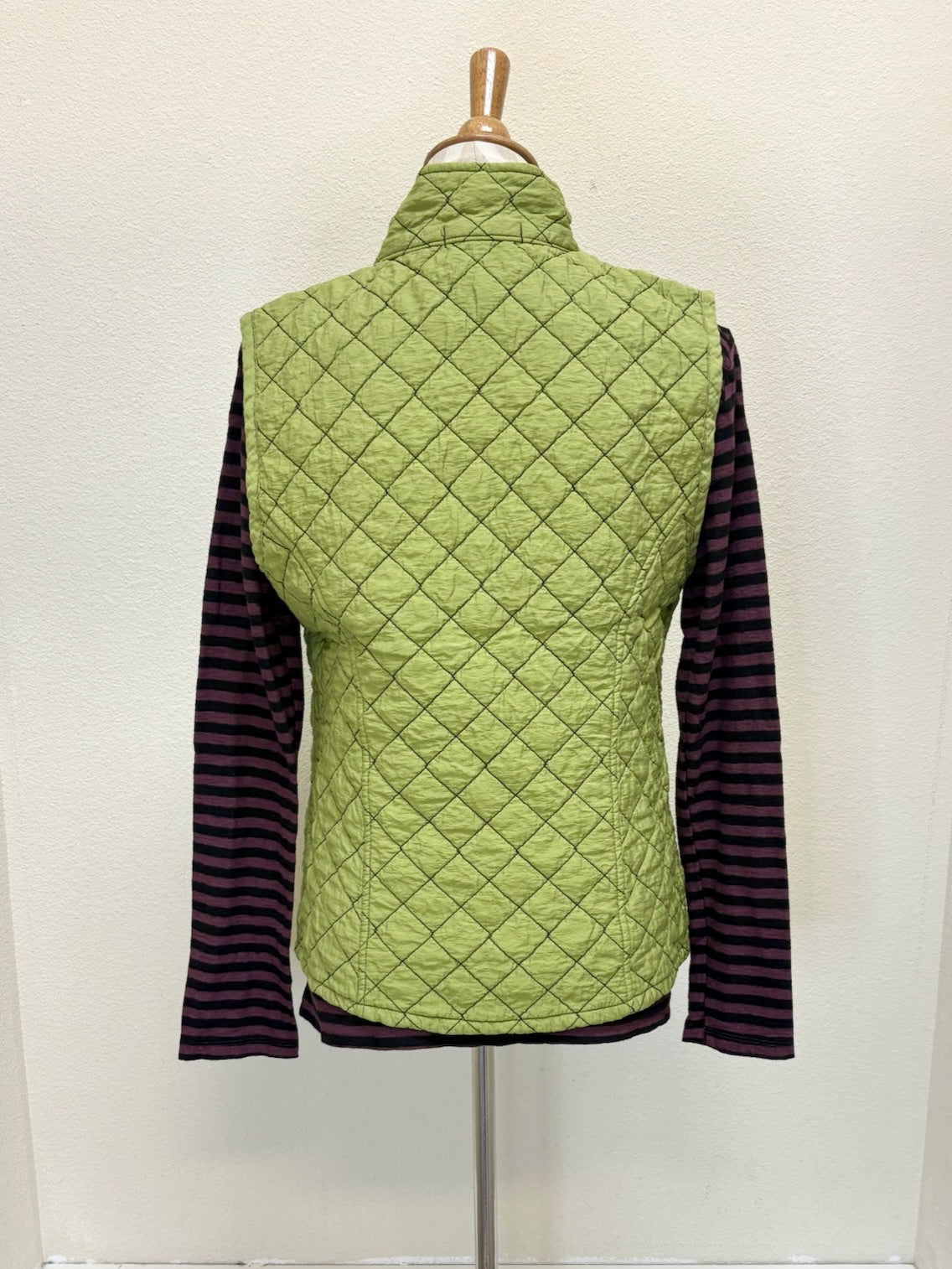 CUT LOOSE - Quilted Parachute Zip Vest - 6595655