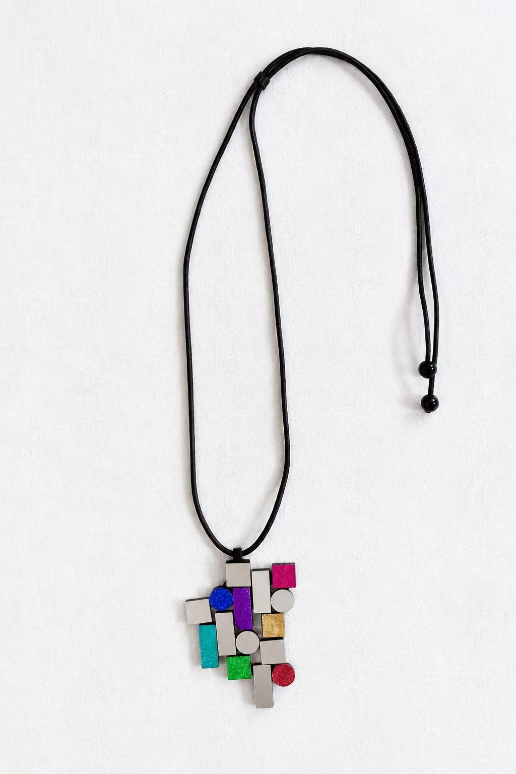 ISKIN SISTERS Bauhaus Pendant Necklace - BH28SLRB-JN