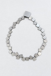 ISKIN SISTERS Bauhaus Necklace Round Squares - BH22SL-JN - SILVER