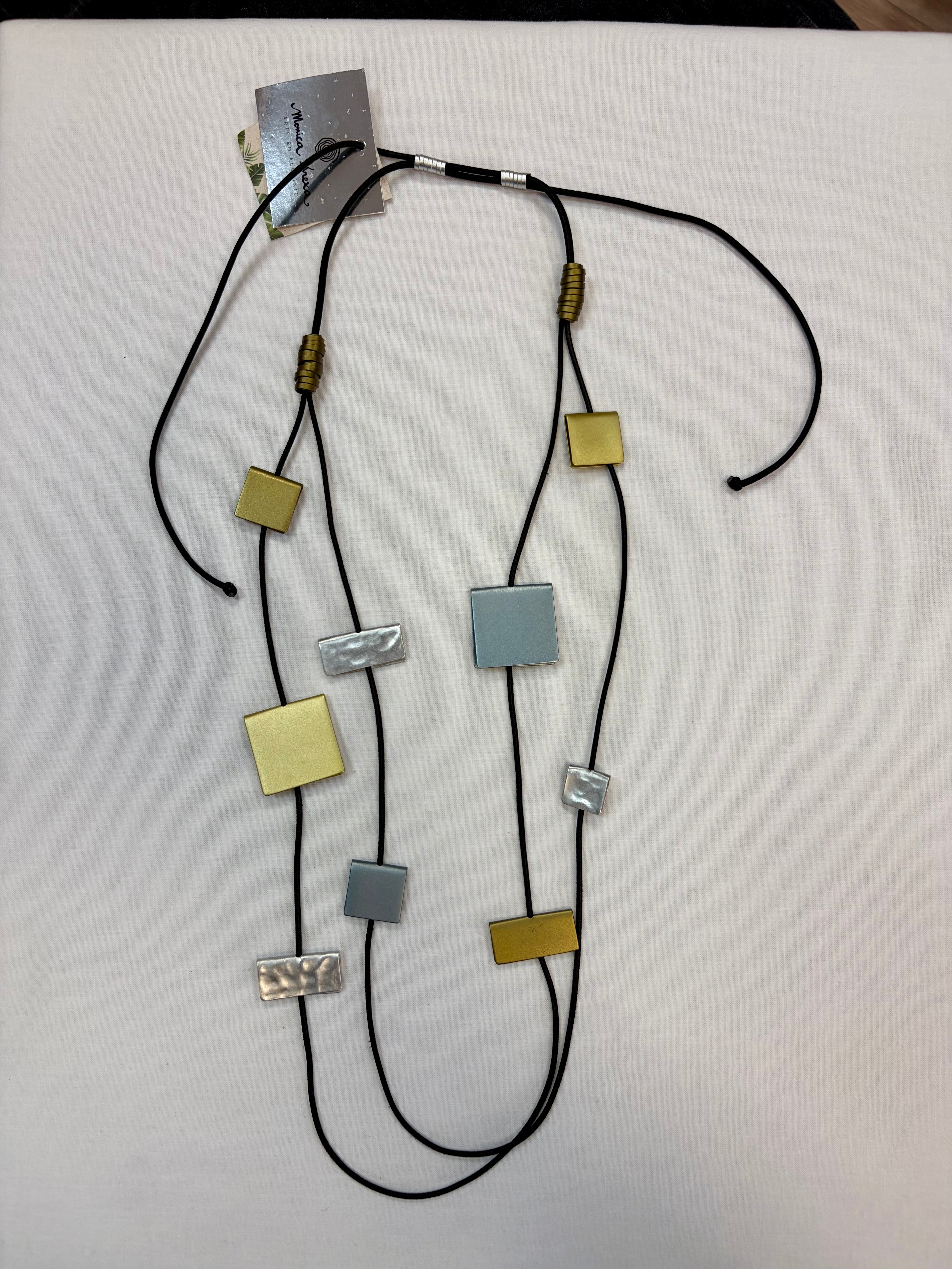 Monica Krexa Necklace - MK-CANNES HEMATITE COMBO