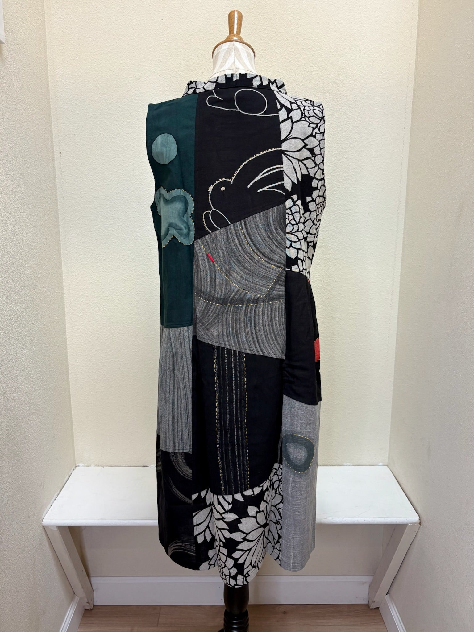 Yaza Kasur Dress - Black