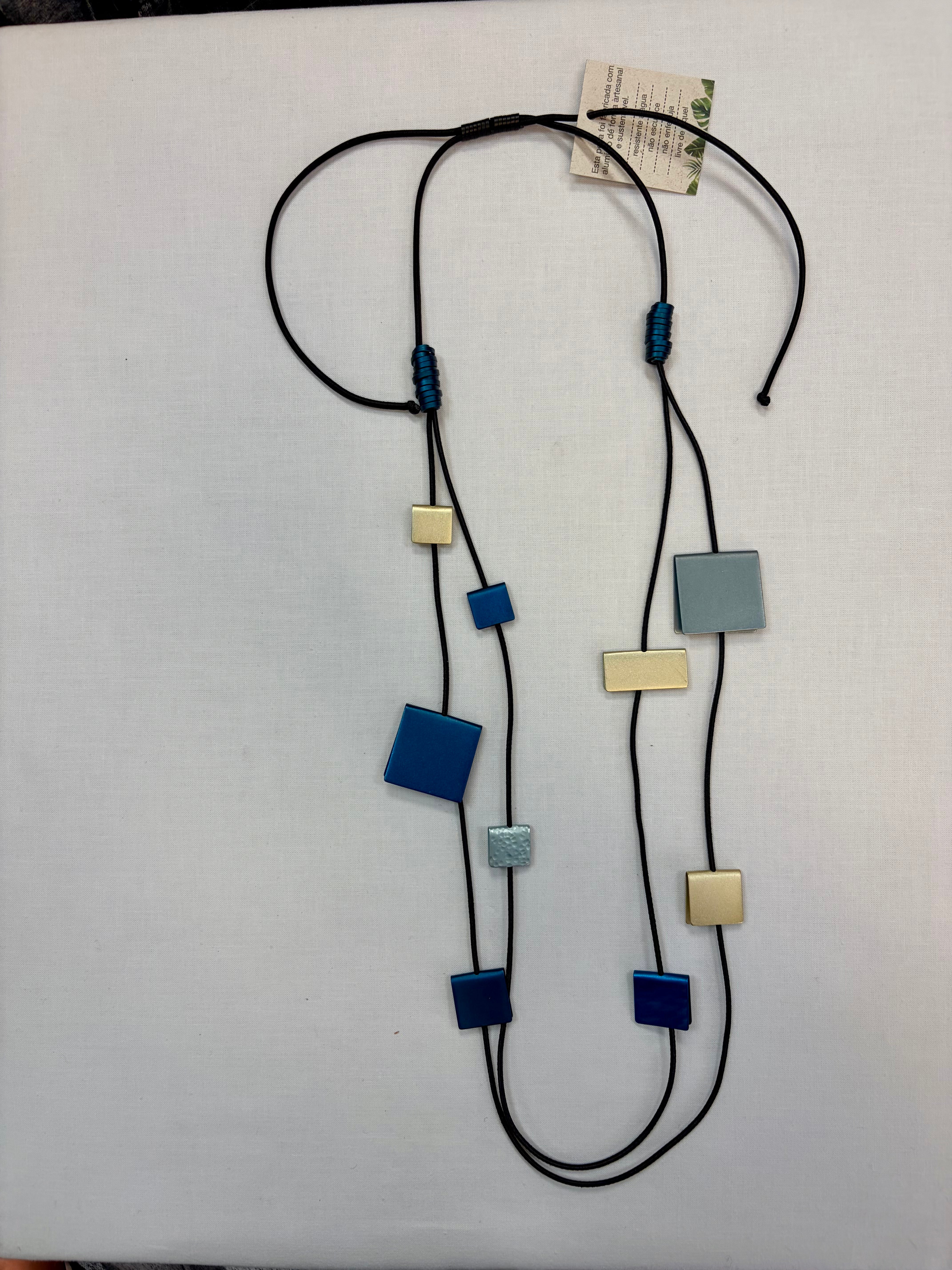 Monica Krexa Necklace - MK-CANNES BLUE COMBO