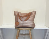 Ilse Jacobsen Reversible Tote -  PUMPKIN/COPPER