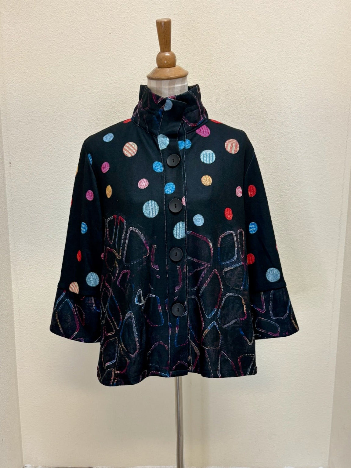 DAMEE DOTS & PEBBLES JKT - 5024-MLT