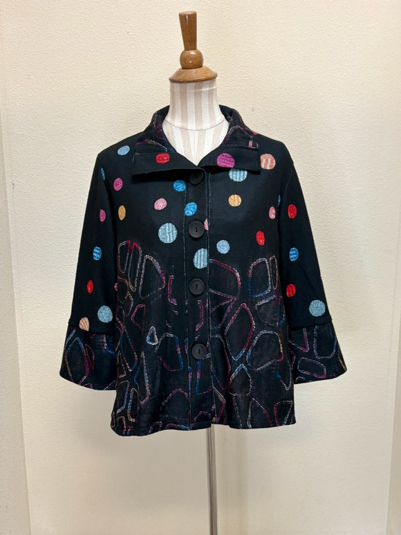 DAMEE DOTS & PEBBLES JKT - 5024-MLT