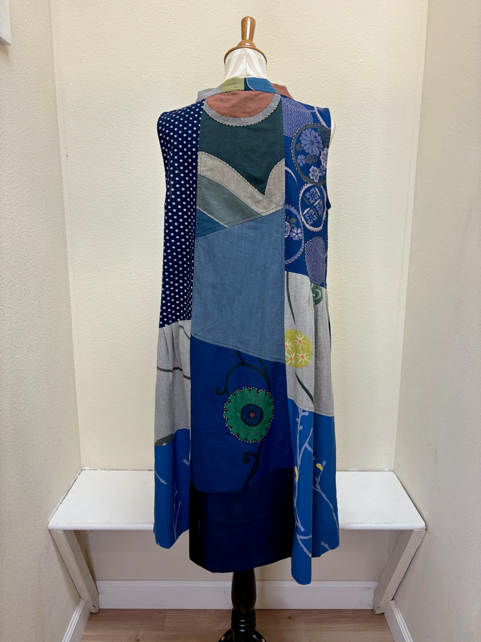 Yaza Kasur Dress - BLUE