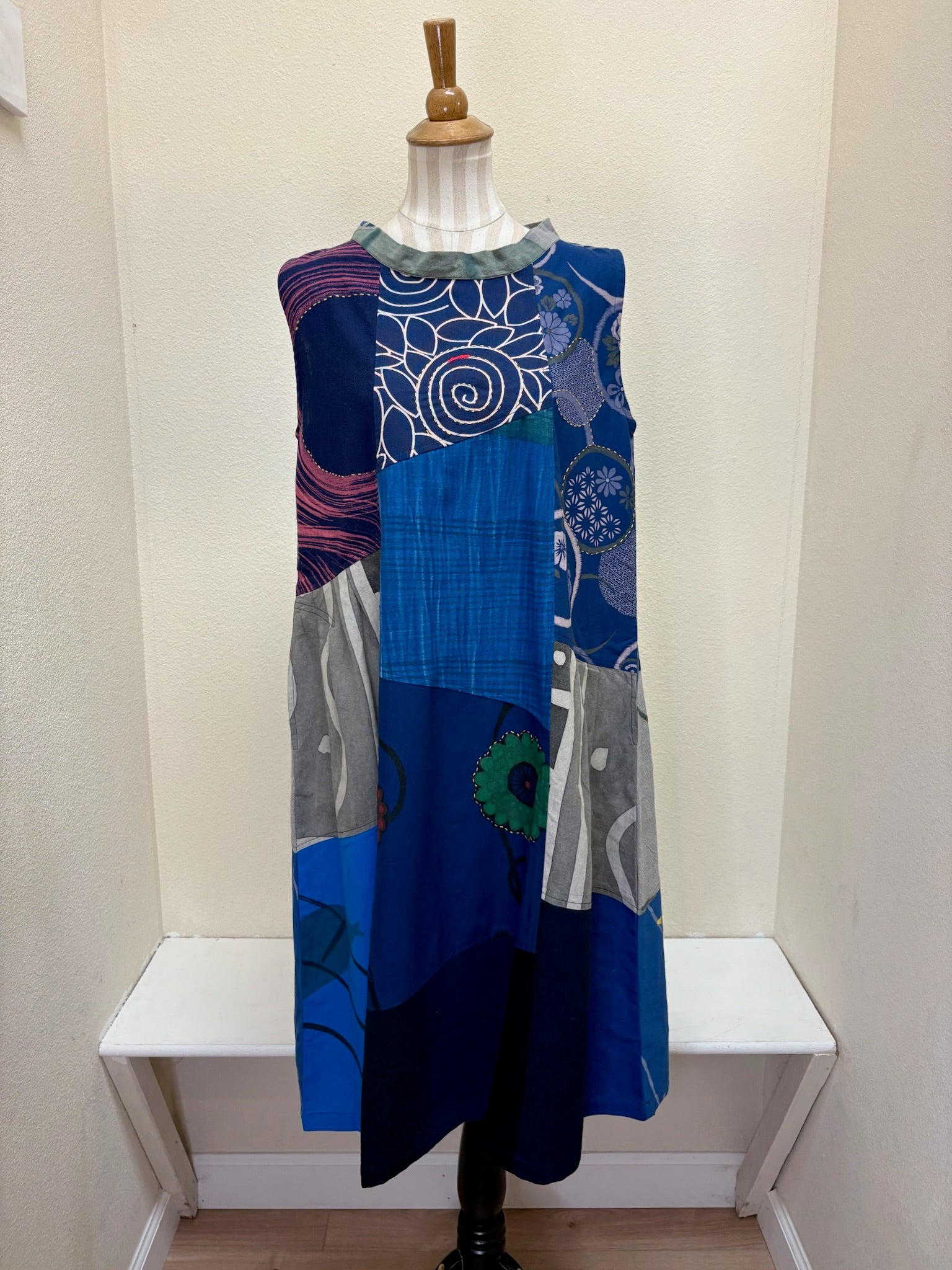Yaza Kasur Dress - BLUE