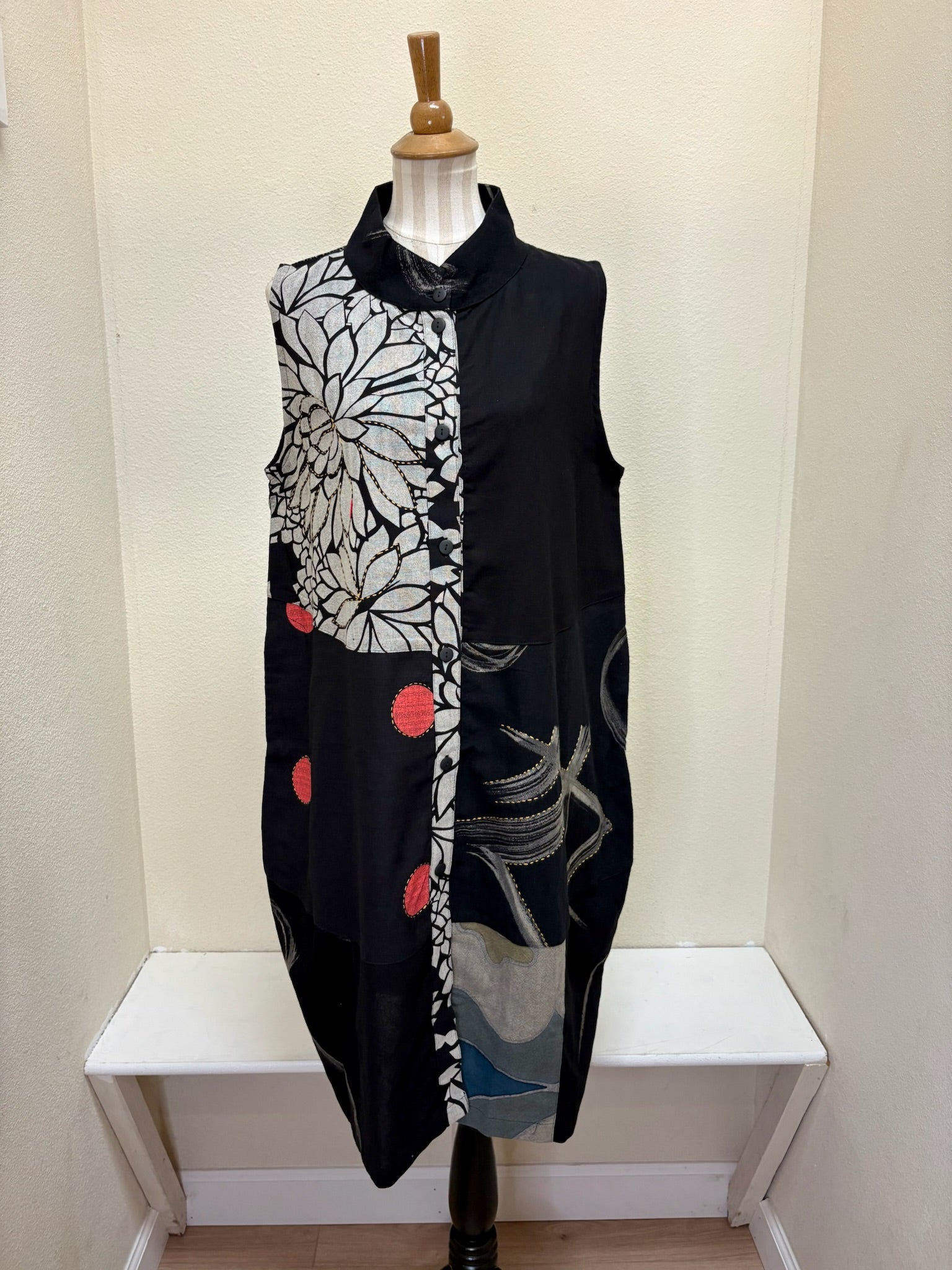 Yaza Kasur Vest - BLACK - 3