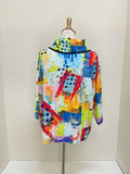 Moonlight Modern Art Print Top - 3970SP