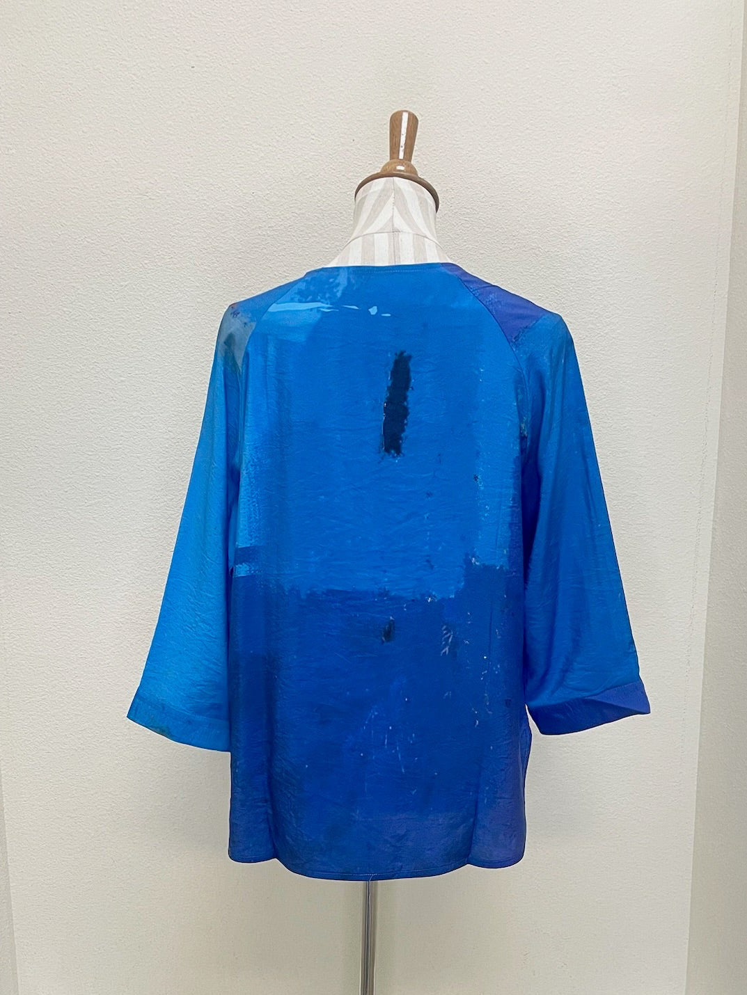 3 Potato No Collar Button - RNK24 - BLUEA