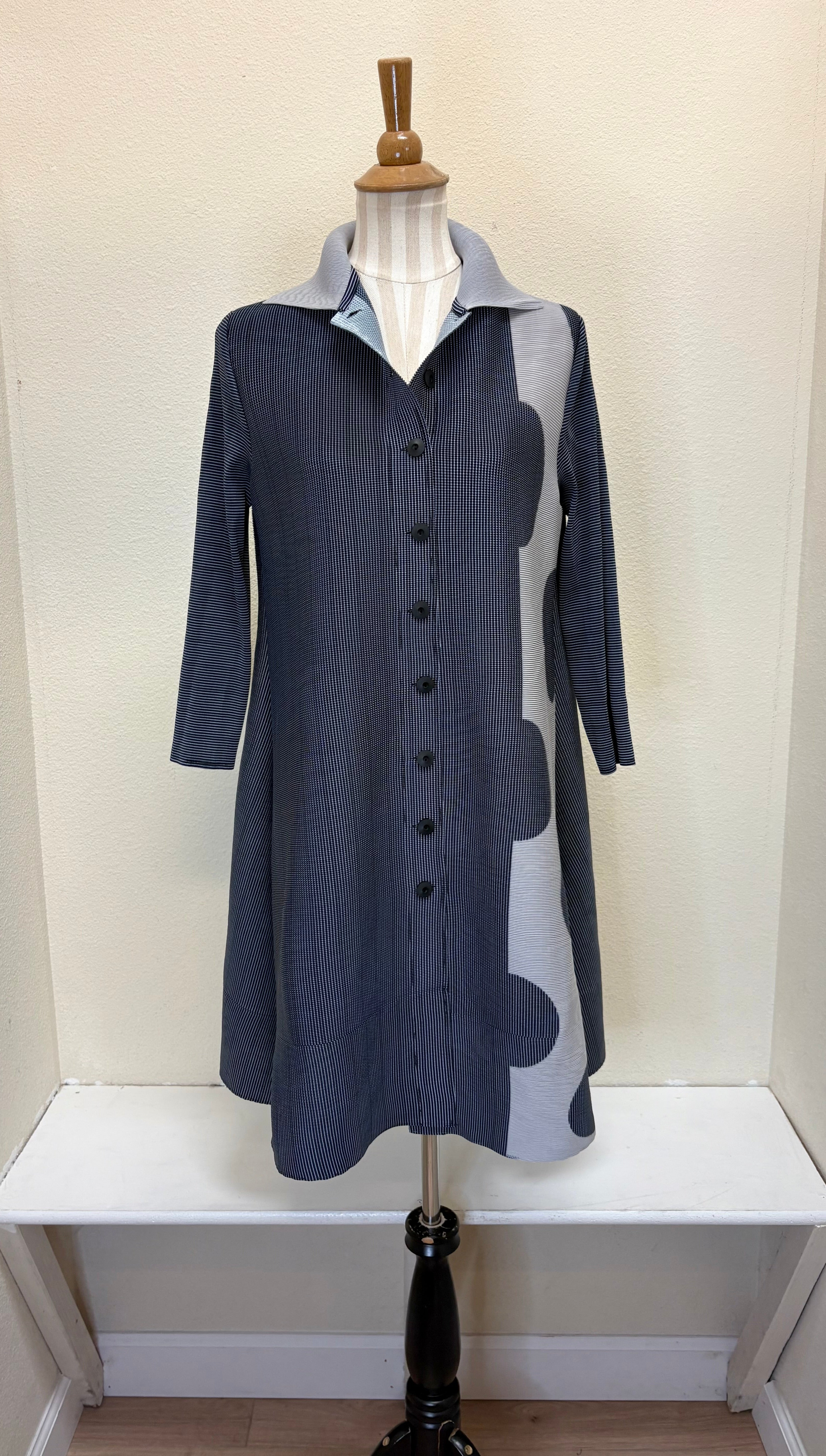 Vanite Couture Dress - 81990 - GREY/GREY