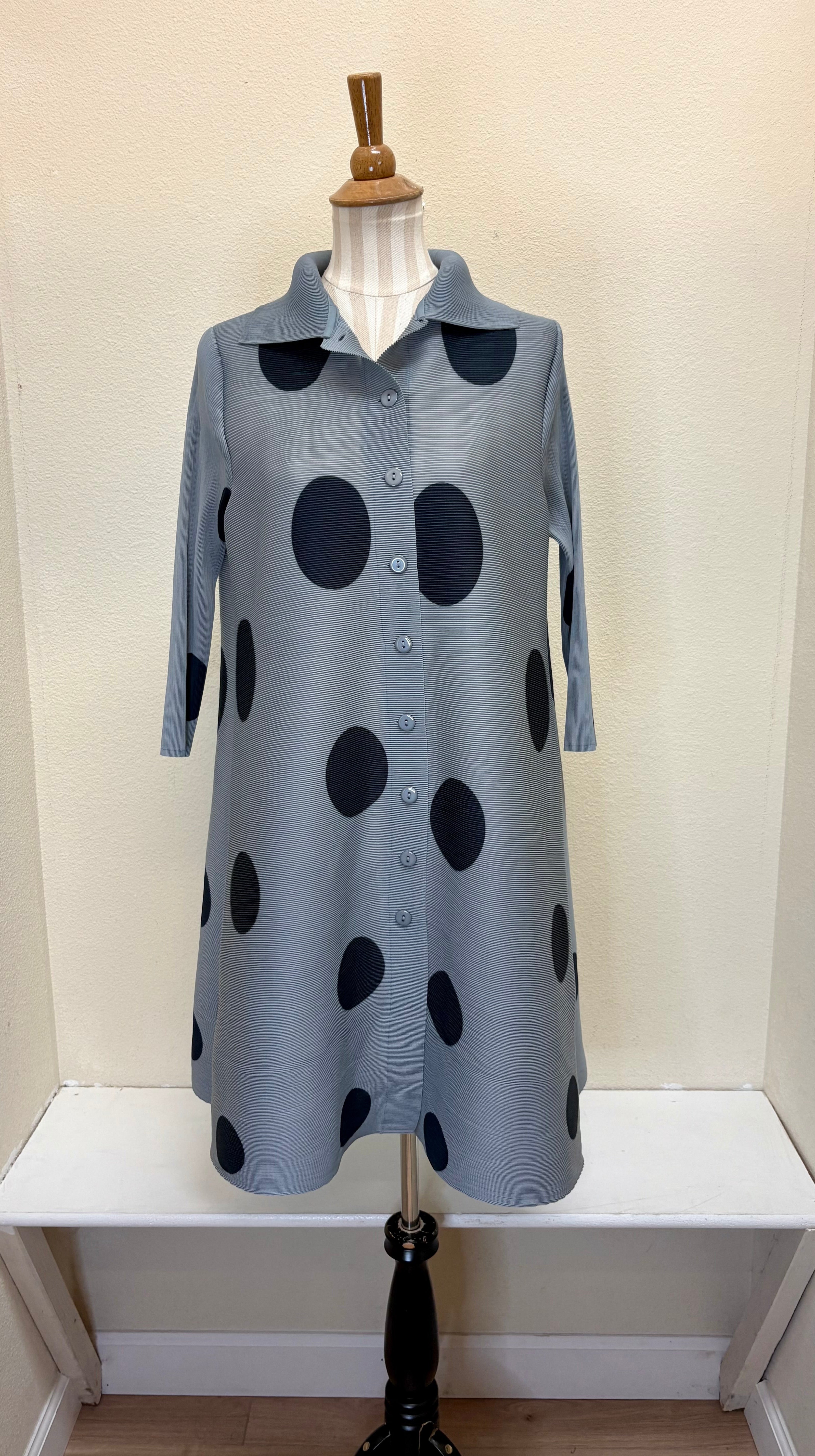 Vanite Couture Dress - 81819 - GREY/BLACK