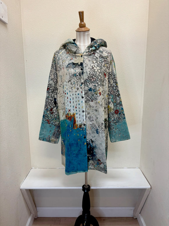 3 Potato Winter Jacket Reversible with Hood - HDJKT - FLWA