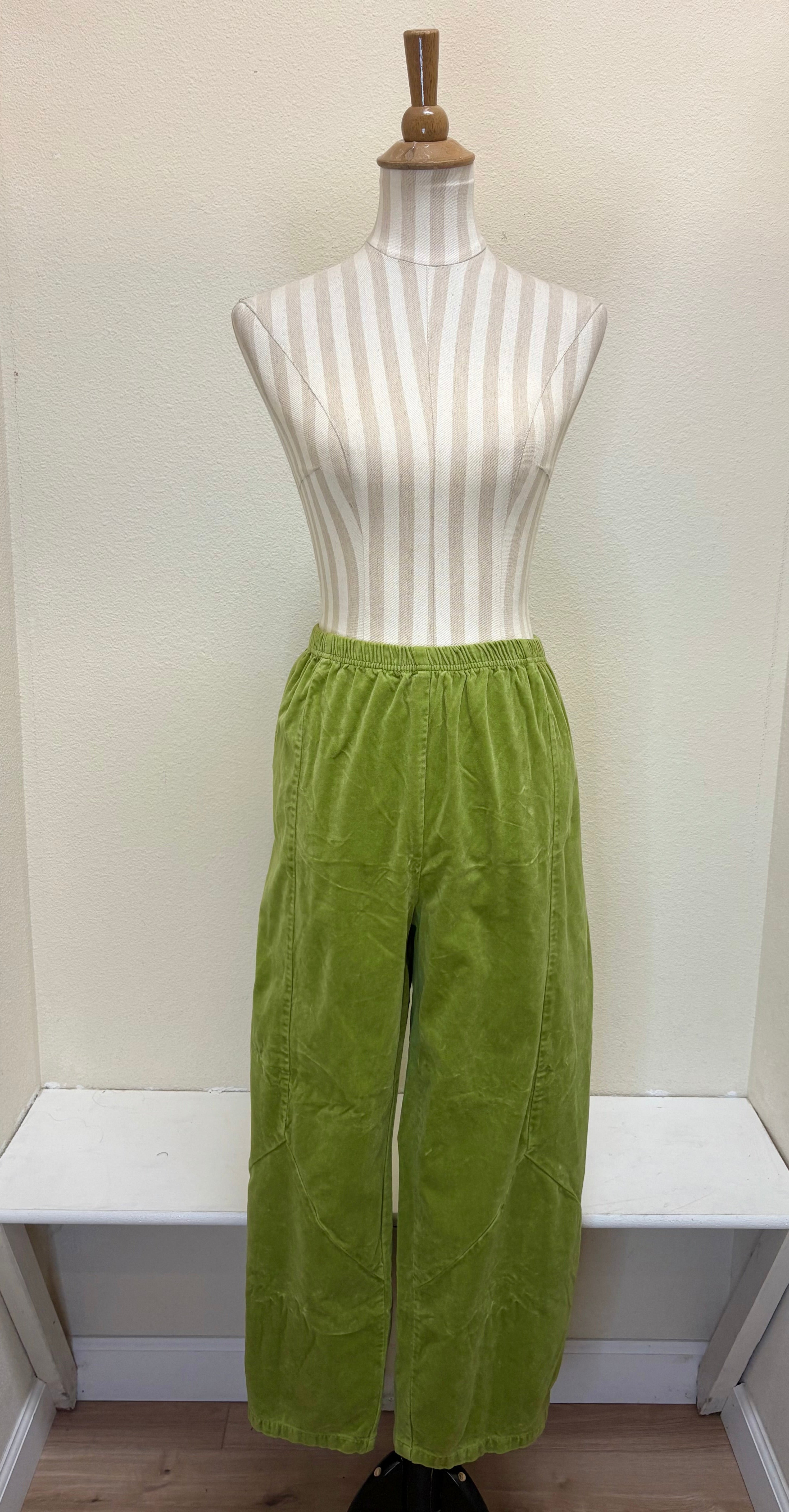 CUT LOOSE - Soft Cotton Velvet Pants - 0482431