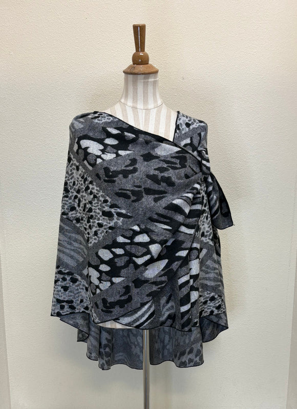 Rapti Cashmere Buckle Shawl - PRINT 28