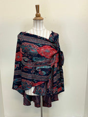 Rapti Cashmere Buckle Shawl - PRINT 74