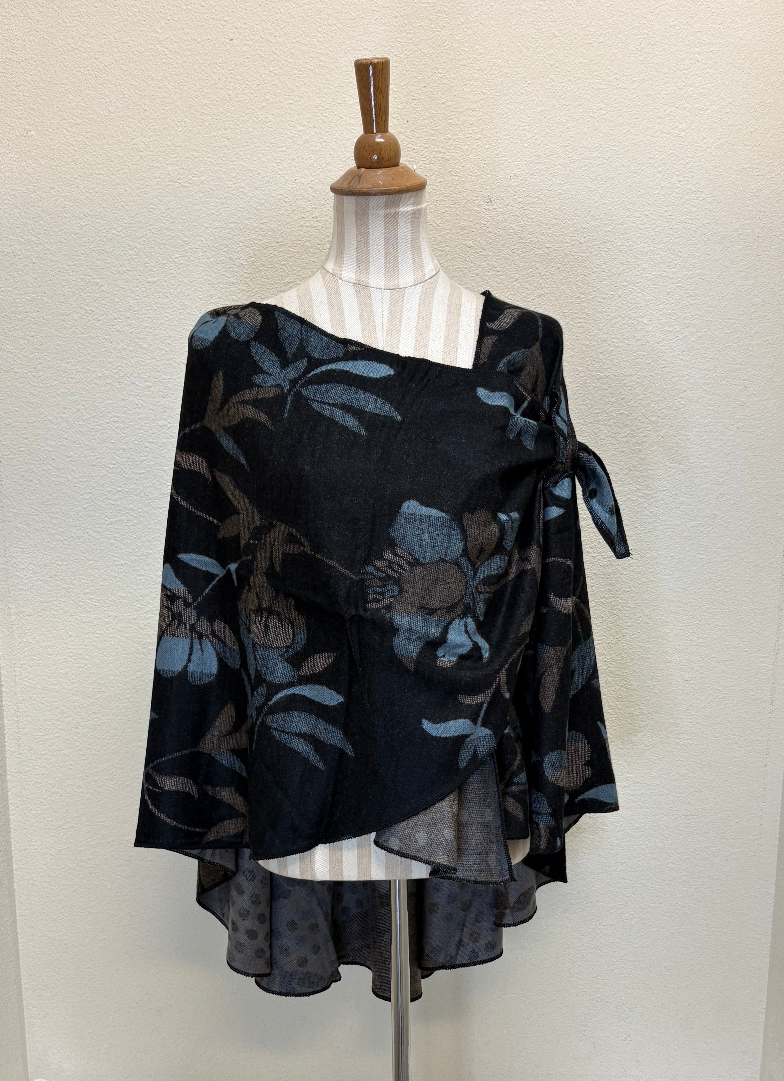 Rapti Cashmere Buckle Shawl - PRINT 14