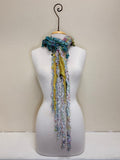 Monkey Mango Fringe Scarf - PRINT 17
