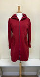 Color Me Cotton CMC Leah Hoodie Jacket - MERLOT