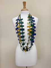 JIANHUI LONDON Multicolor Rectangle Block Necklace