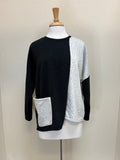 INOAH "Black/Ivory" - Top