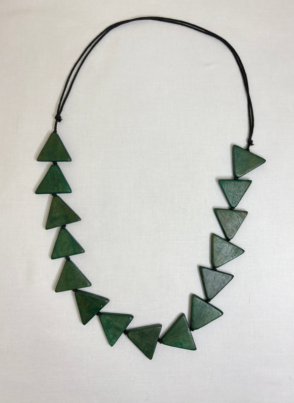 SYLCA Teal Triangle Joyce Necklace