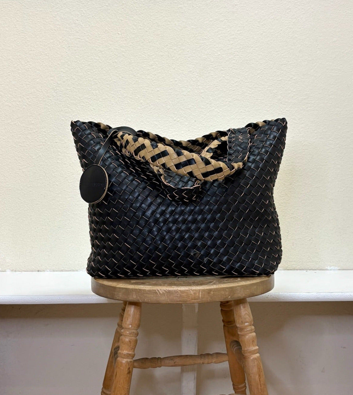 Ilse Jacobsen Reversible Tote -  INCENSE/BLACK