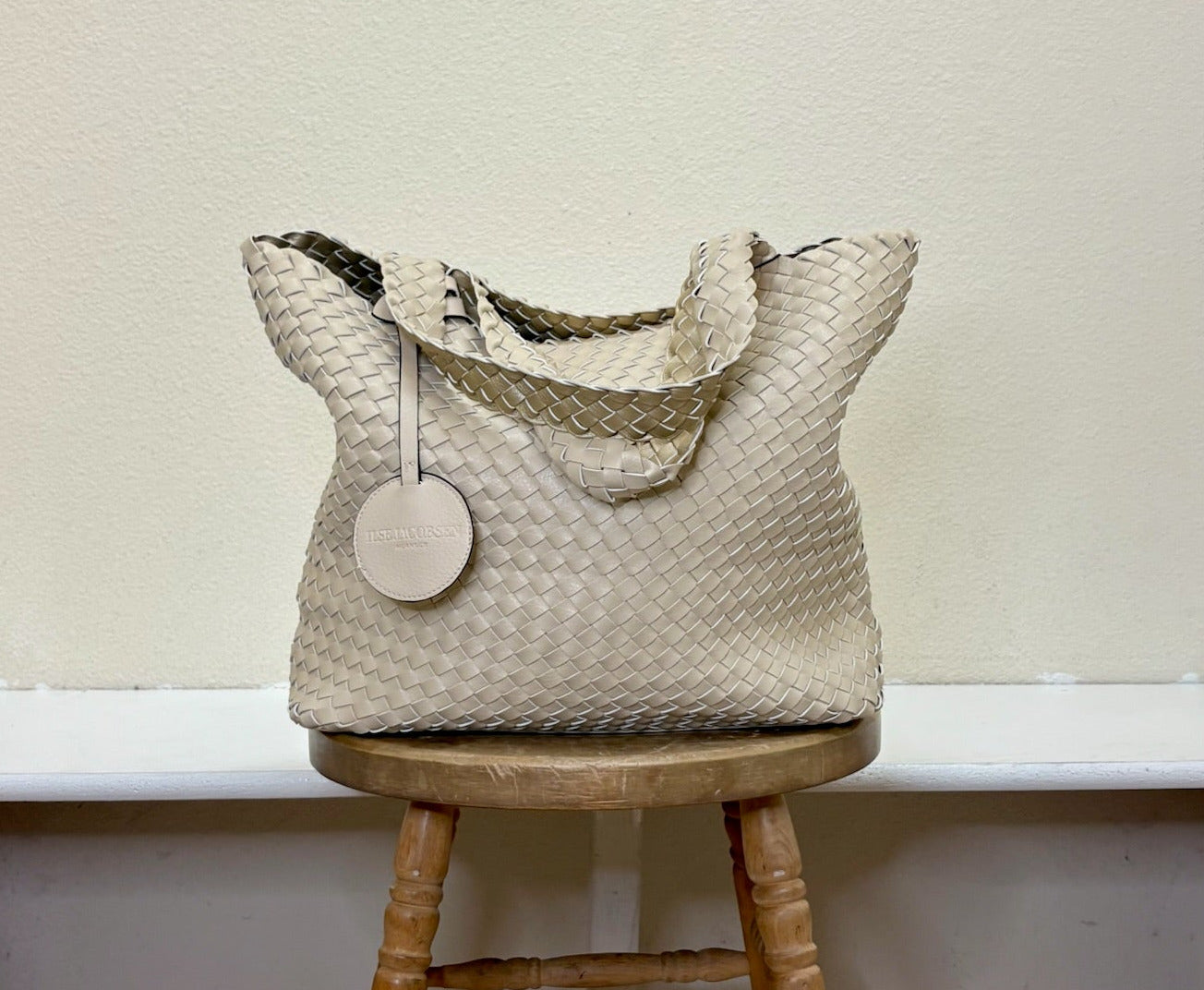 Ilse Jacobsen Reversible Tote -  IVORY/PLATIN