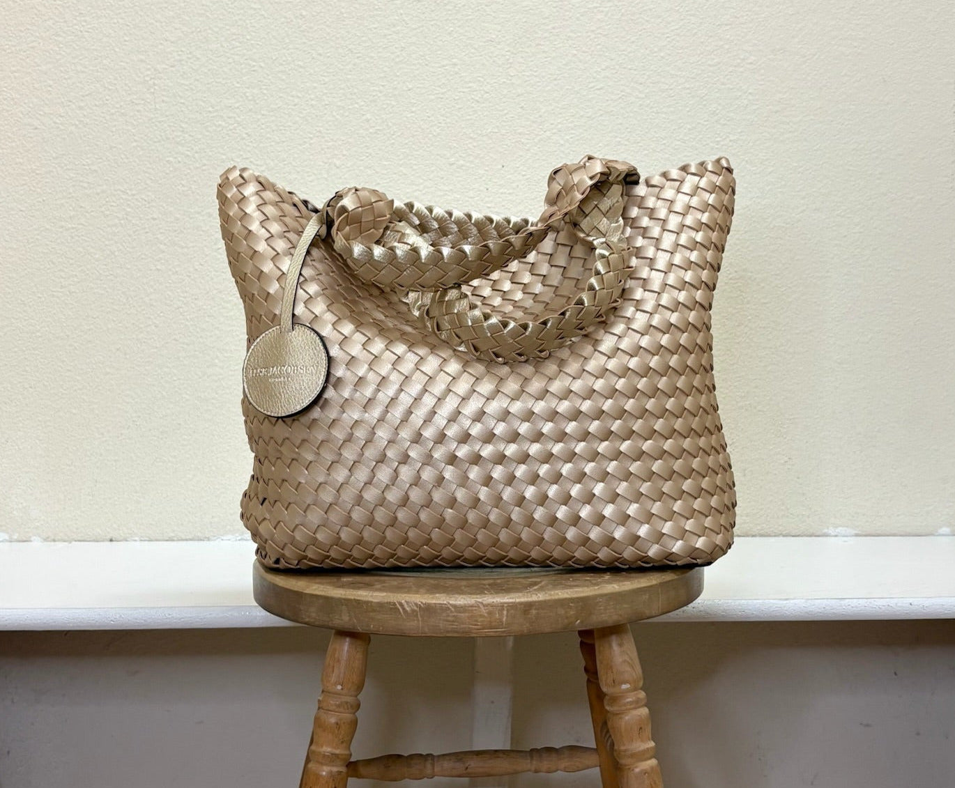 Ilse Jacobsen Reversible Tote -  PLATIN/SILVER