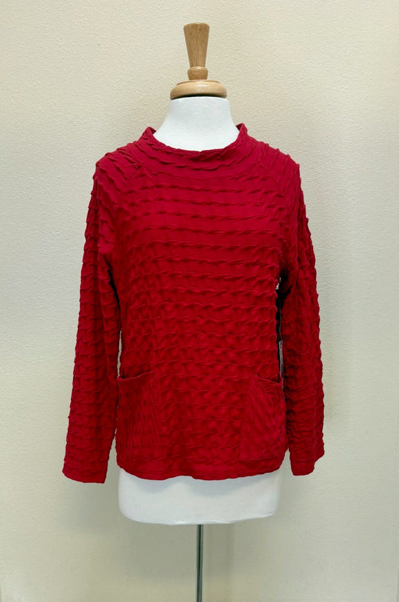 Habitat Raglan Pocket Top - 19105 - RUBY