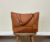 Ilse Jacobsen Reversible Tote -  PUMPKIN/COPPER