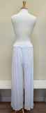 Shana Solid Pants - 23067 - WHITE