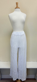 Shana Solid Pants - 23067 - WHITE