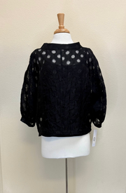IC COLLECTION Top - 7017T - BLACK