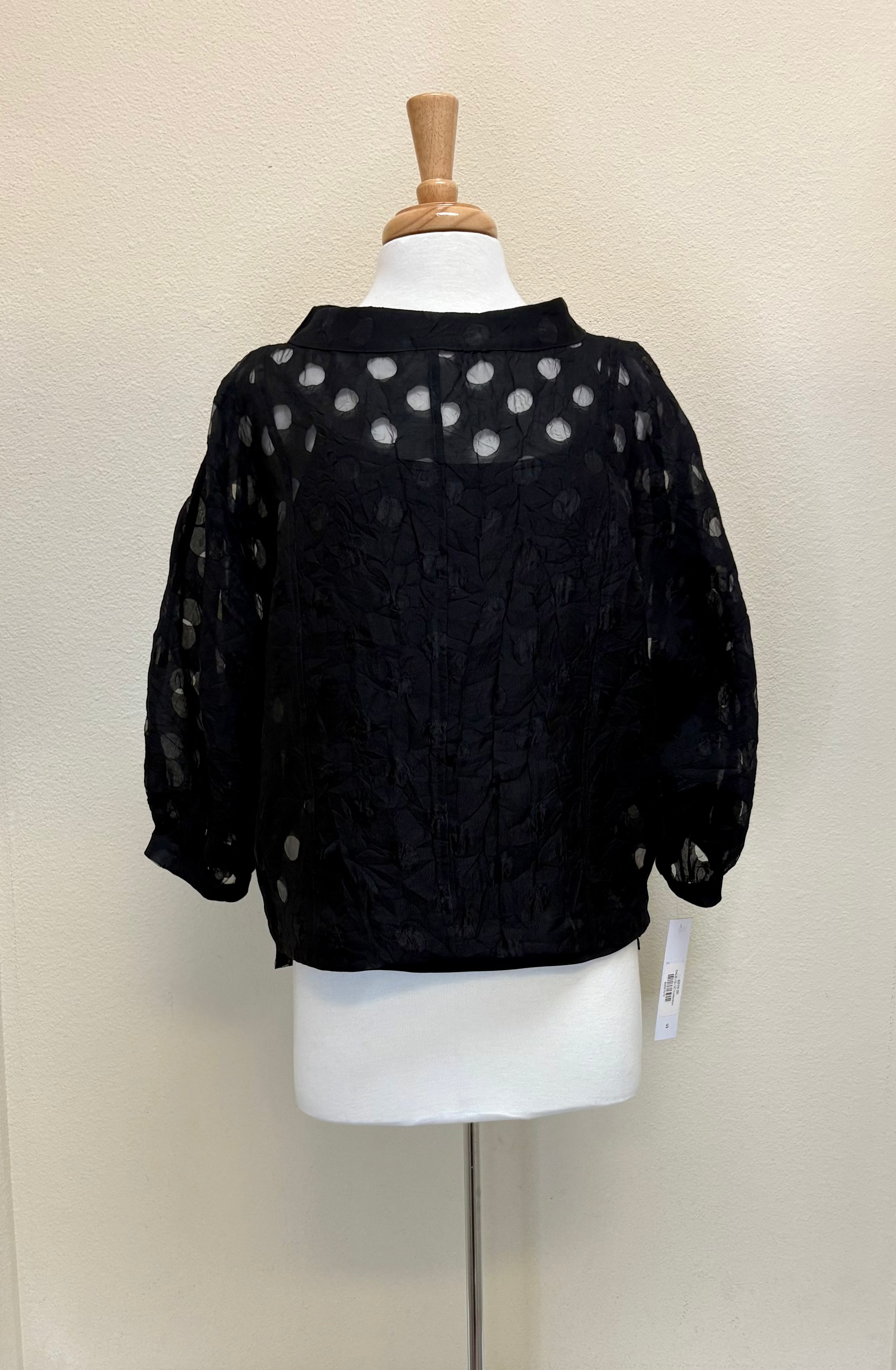 IC COLLECTION Top - 7017T - BLACK