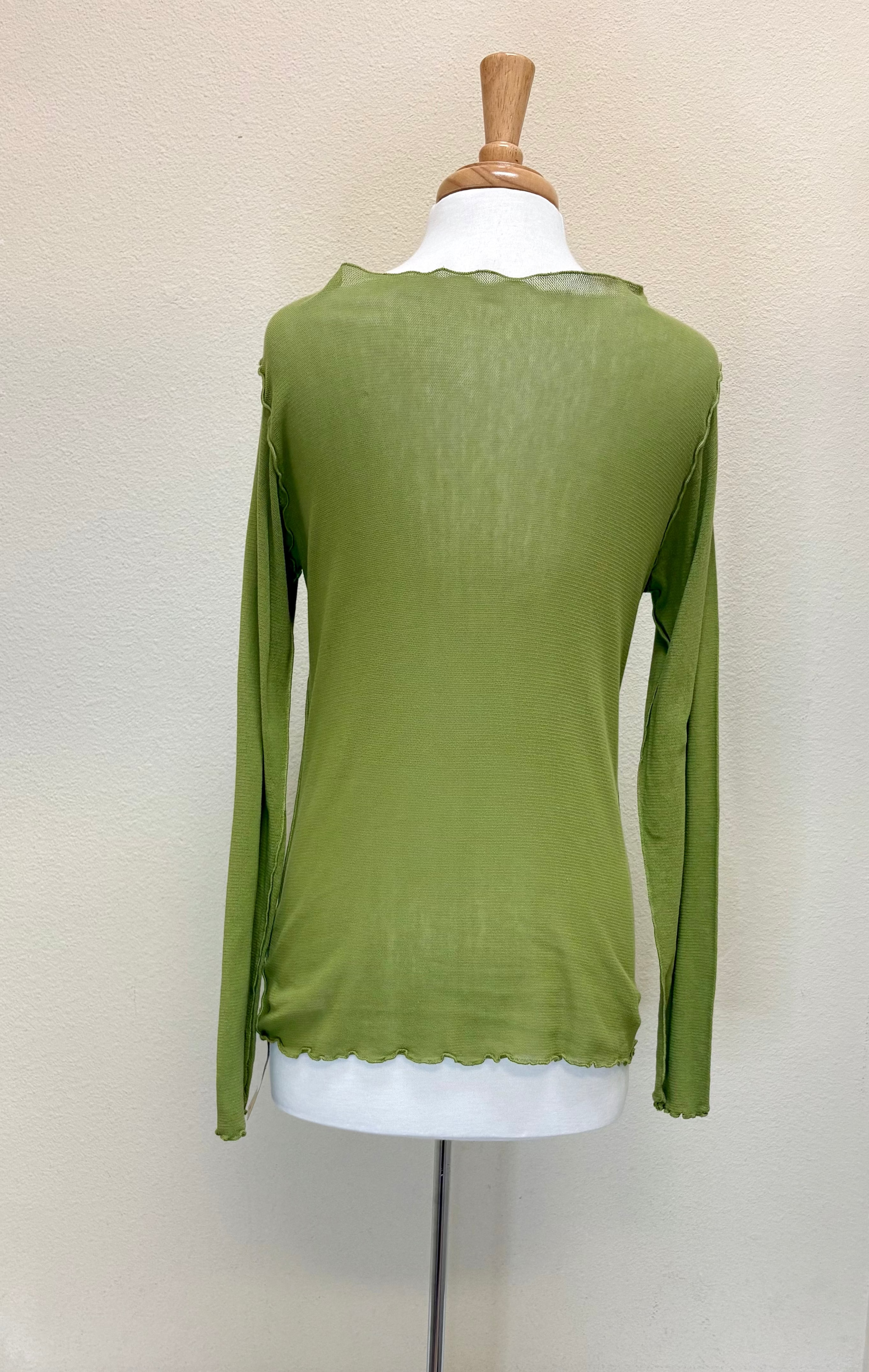 CUT LOOSE - Tulle Pearl Edge Top - 1387839