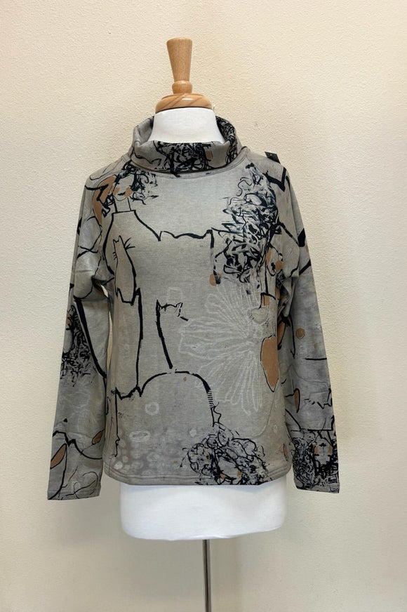 3 Potato Light Knit Top Turtle Neck - T10 - CAT2