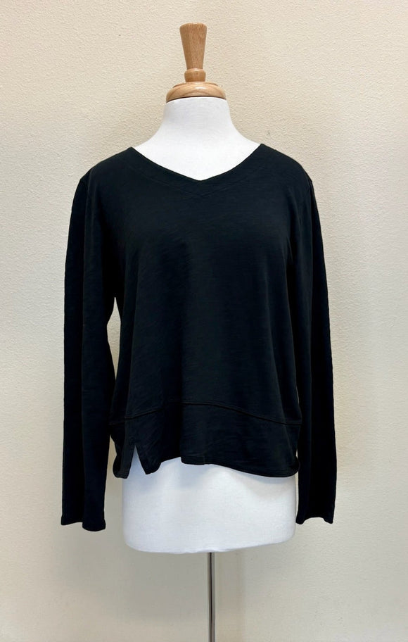 Habitat Seamed Longsleeve Tee - 27555 - BLACK