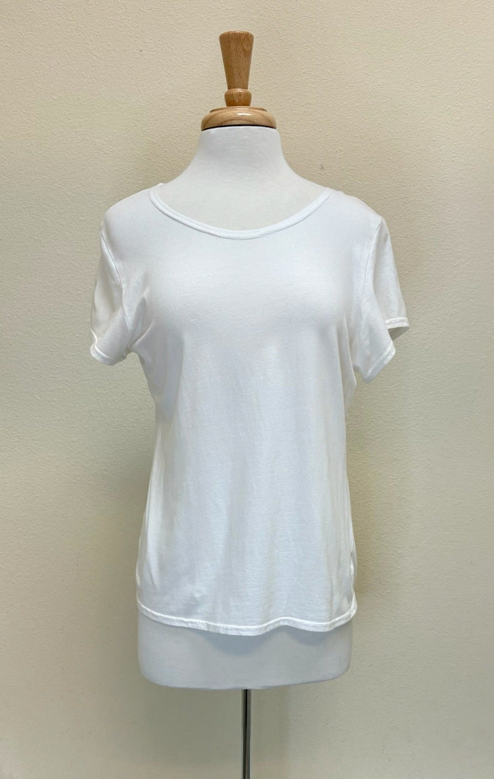 CUT LOOSE Light Lycra Jersey Short Sleeve Fitted Tee - 2015086