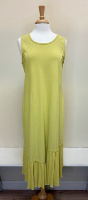 Fenini Mesh Hem Dress - C45890 - CITRON