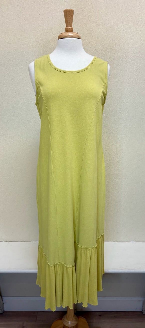 Fenini Mesh Hem Dress - C45890 - CITRON