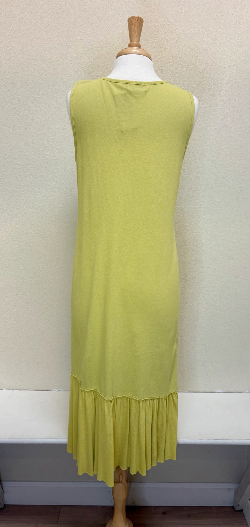 Fenini Mesh Hem Dress - C45890 - CITRON
