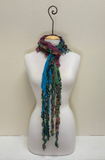 Monkey Mango Fringe Scarf - PRINT 24